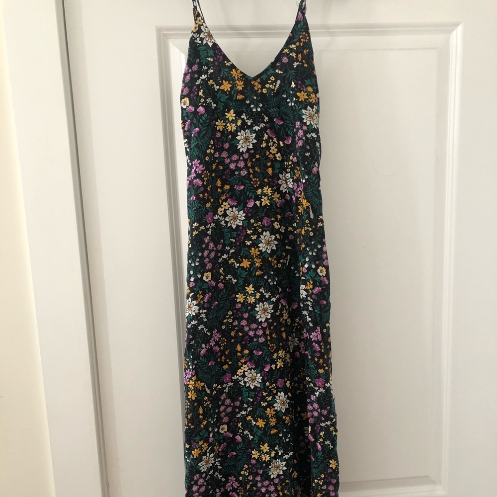 Floral maxi sun dress